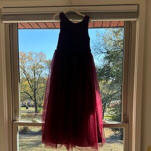 Azazie Rich Burgundy Gown